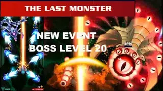 Galaxy Attack Alien Shooter The Last Monster Event 2023 Level 20 Boss Snake Eye Apache Gamers