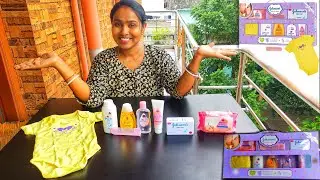 JOHNSON'S Baby Care Collection Gift Set with Organic Cotton Dress | Baby Care Combo from Flipkart