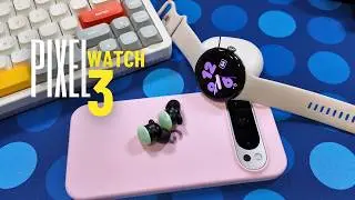 Pixel Watch 3 45 мм, самые элегантные умные часы на рынке #pixel #pixelwatch3