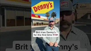 Британец попробовал лучшую американскую закусочную&hellip; Denny&rsquo;s 🇺🇸🇬🇧
