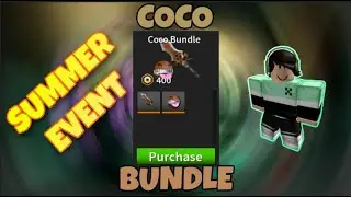 Buying the Coco Bundle in Roblox Assassin (400 Robux)