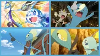 Sobble learns U-Turn & Inteleon Appears! Sobble vs Team Rocket - Pokemon Journeys Episode 54 REVIEW
