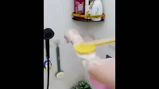 Long Handle Bath Massage Cleaning Brush
