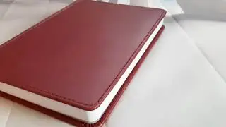 Бордовый датированный ежедневник Happy Book  Bliss