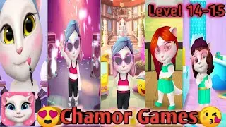 My Talking Angela: Level 14-15 Kid Size|Chamor Games