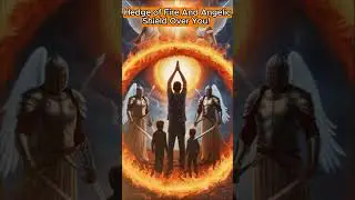 POWERFUL PRAYER For Divine Protection | Hedge of Fire And Angelic Shield🙏#shorts #friendsofscoan