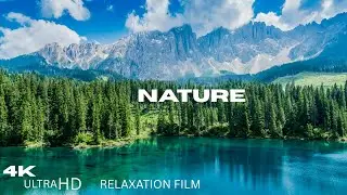 RELAXING AND STRESS RELIEF MUSIC WITH BEAUTIFUL NATURE 4K EUROPE & NORTH AMERICA /RIVER /WOTERFALLS