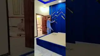 Home decor # wall bed brass new design # for you # contact what's app 03168542135