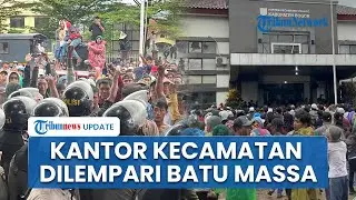Unjuk Rasa Penutupan Tambang Bogor Ricuh! Demonstran Pecahkan Kaca Kantor Kecamatan Cigudeg