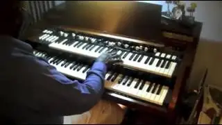 My Dad Playing His Hammond C3 Organ