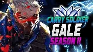 SOLDIER IS OP!? GALE Best Soldier in the World? [ OVERWATCH SEASON 11 TOP 500 ]