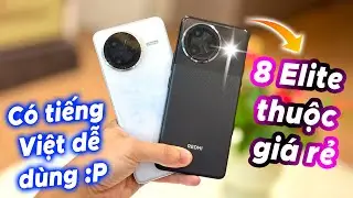 Snapd 8 Elite + Chip độc lập D1 gi&aacute; tốt v&agrave; c&oacute; ROM tiếng Việt dễ d&ugrave;ng - Redmi K80 Pro !