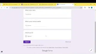 Sending google form responses and attachments into inbox/email using AppScript.