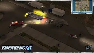 Emergency 4 #1 | Veh&iacute;culo incendiado por fallo t&eacute;cnico. | Los &Aacute;ngeles MOD.