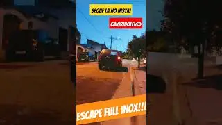 Parati GTI escape Full inox #gti #parati #vw #2000 #16v #brasil