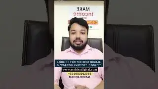 Best digital marketing company in Delhi, NCR - Mahira Digital #digitalmarketingagency #marketing