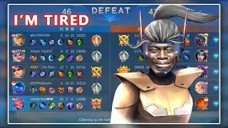 SABER i'm tired 😌😌 | MOBILE LEGEND | WOWBOY GAMER