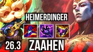 HEIMERDINGER vs ZAAHEN (TOP) | KR Master | 26.3