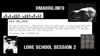 Dmaorg Lore - Twenty One Pilots Lore School Session 2