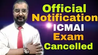 CMA exam cancelled