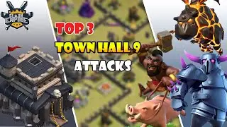 Top 3 Best Th9 Attack Strategies | Th9 Attack Strategy 2021