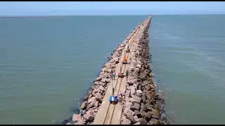 Praia do Cassino 4k - Rio Grande - RS    01/02/2020.