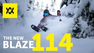 The new Blaze 114: Pure Freeride meets the ultimate powder experience! ⁠