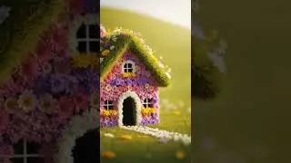 Flower 🌺 House 🏡 #shortsviral #aiground #viral #trending #funny #flowers #house #home
