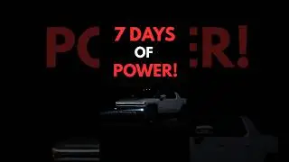 7 дней на одном заряде! 😱