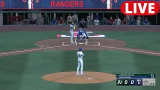 MLB LIVE🔴Texas Rangers vs.Oakland Athletics-23rd July 2025-MLB Full Game-MLB 25