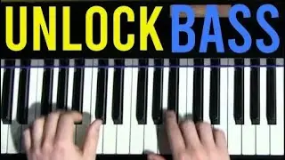 Unlock the Bass | Simple Powerful Reharmonization Strategy | Jazz Piano: Short Practice Ideas