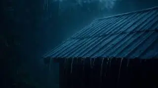 Sleeping in a Cozy Campervan During Heavy Rain | Ultra HD Relaxing Ambience