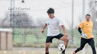 2022 Edgar Perez Path2Pro Combine Highlights - Left Back