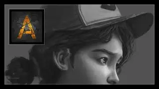 The Walking Dead - Clementine - Speed Painting