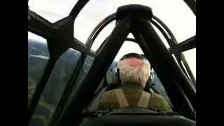 Harvard AT-6D Barrel roll and Loop at Sandefjord
