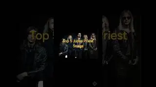 Top 5 Judas Priest Songs #judaspriest #heavymetal #speedmetal #popmetal