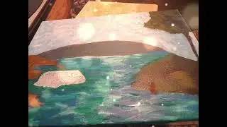 THE MYSTERY POND painting 