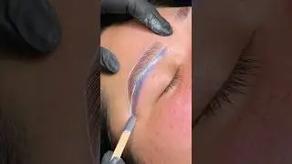 Brow wax 💜 #browwax #browwaxing #browshaping #browwaxtutorial