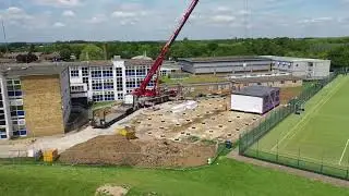 Sweyne School - a bird's-eye view