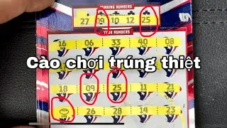 Măy mắn lại tới. Vé số cào Mỹ