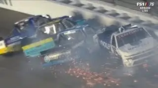 Big Multi Truck Crash - Call by MRN - 2023 NCTS at Kansas