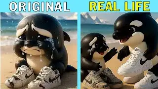 BABIES BRAINROT MEMES😍❤️ | Brainrot Original vs Real life | Brainrot Animation