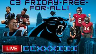 Do the Carolina Panthers need HELP to make the playoffs? | C3 FRIDAY-FREE-FOR-ALL