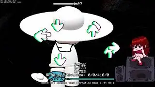 FNF - Taimuresu but Expunged lost his echo voice effects and BF almost breaks his voice effects