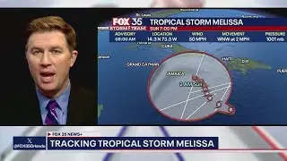Forecast: Tropical Storm Melissa could become major hurricane in Caribbean