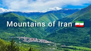 the scenic mountains of ilam, iran