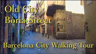 B&oacute;ria Street, Ciutat Vella (Barcelona, Catalonia) Travel Walking tour (Spain) #relaxation