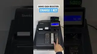 Using the CHARGE 1 Key | SAM4s ER-900 Series Cash Register Tutorials