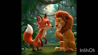 चालाक लोमड़ी और शेर chalak lomdi Or sher ki kahani Loin and fox story hindi kahaniya moral story