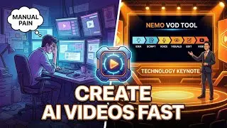 L&agrave;m video AI chuy&ecirc;n nghiệp trong 6 bước | Nemo VOD TOOL VEO 3